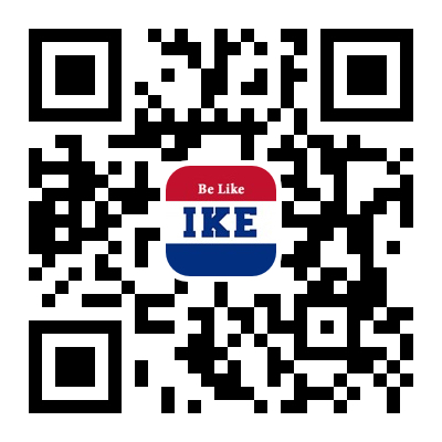 Código QR que enlaza a Be Like Ike en la App Store